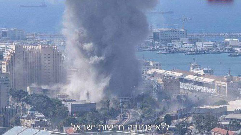 Iran's missile, drone barrage hits Israeli military sites, command and control hubs