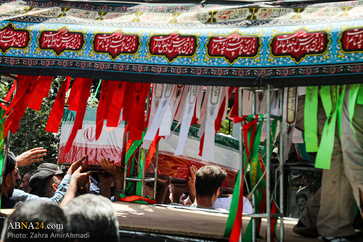 Photos: Funeral of 2 women martyred in Zionist regime attacks held in Tehran