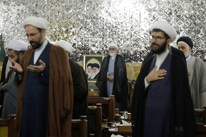 Photos: Group of clerics meet with custodian of Astan Quds Razavi