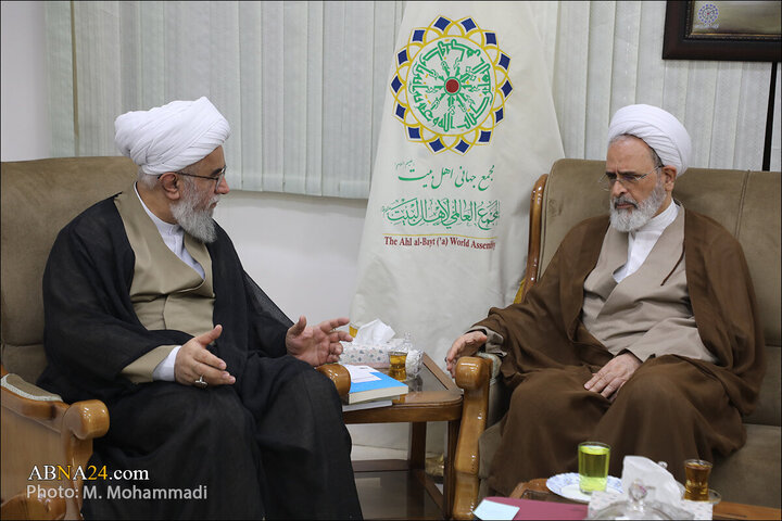 Photos: Ayatollah Arafi meets with Secretary General of AhlulBayt World Assembly
