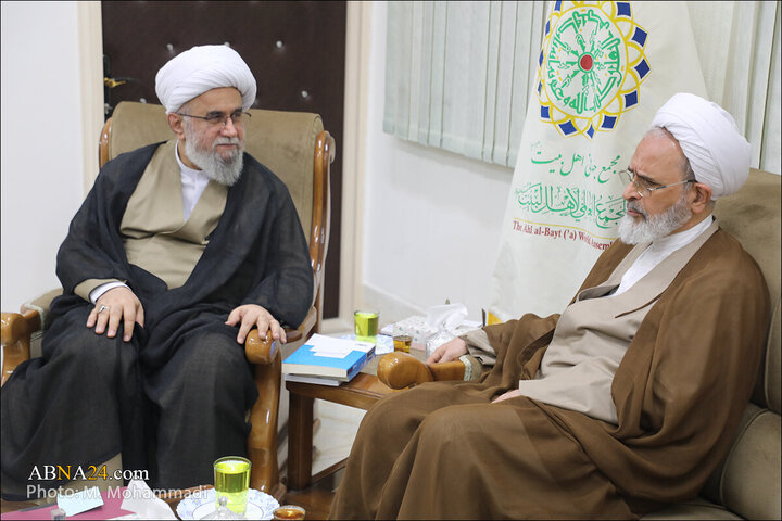 Photos: Ayatollah Arafi meets with Secretary General of AhlulBayt World Assembly