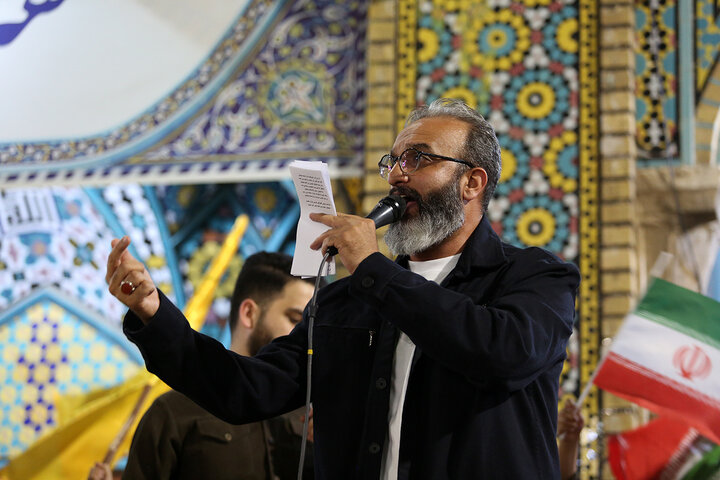 گزارش تصویری | اعلام انزجار و فریاد انتقام مردم قم علیه تجاوز آمریکا به خاک ایران