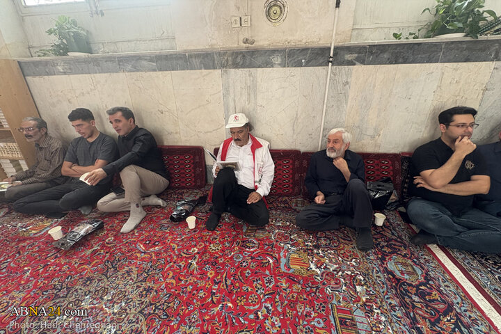 مراسم بزرگداشت امدادگر شهید «مجتبی ملکی» در شهر قم