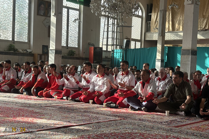 مراسم بزرگداشت امدادگر شهید «مجتبی ملکی» در شهر قم