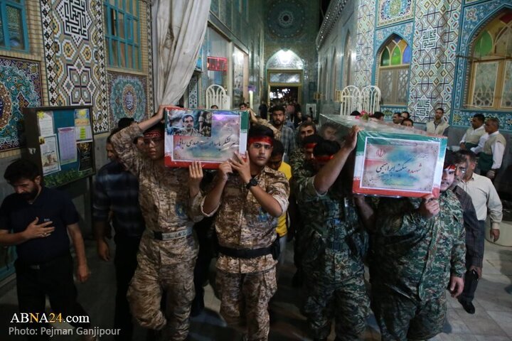 Photos: Funeral ceremony for Martyr General Rabbani held in Isfahan