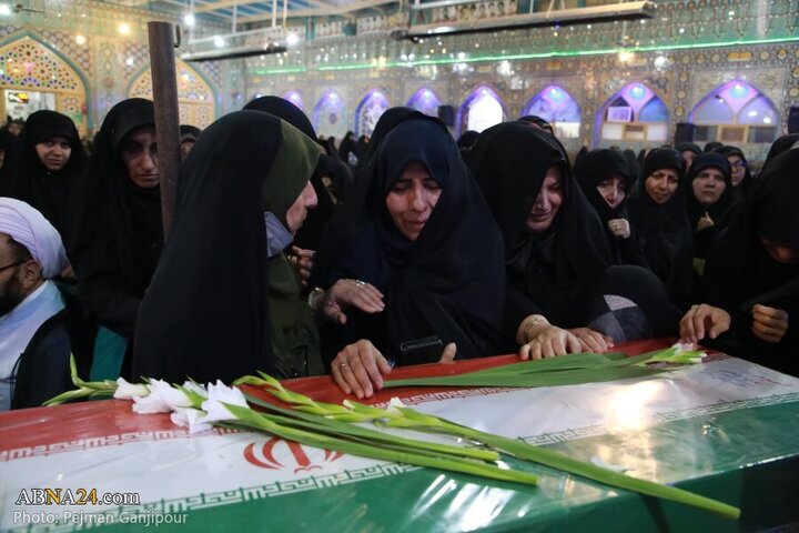Photos: Funeral ceremony for Martyr General Rabbani held in Isfahan