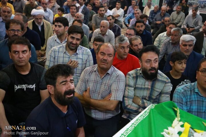 Photos: Funeral ceremony for Martyr General Rabbani held in Isfahan