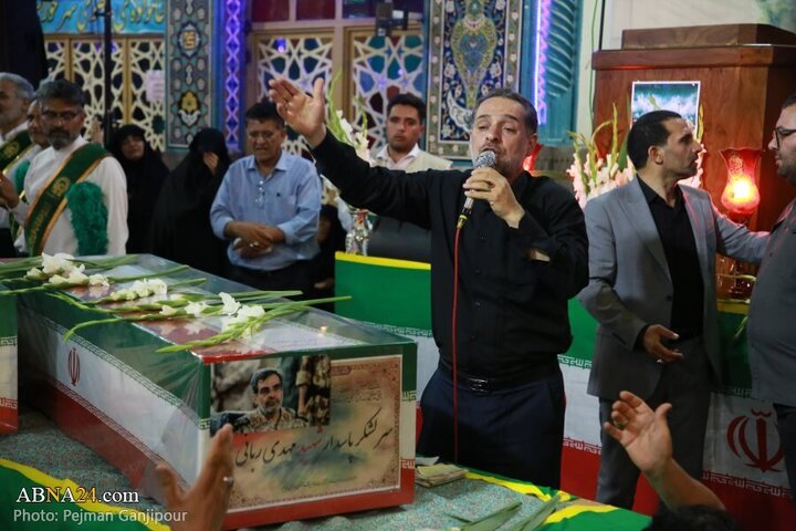 Photos: Funeral ceremony for Martyr General Rabbani held in Isfahan