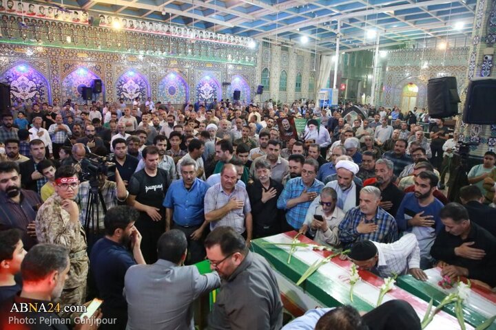 Photos: Funeral ceremony for Martyr General Rabbani held in Isfahan