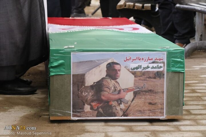 Photos: Funeral ceremony Martyr Hamed Khairollahi held in Tabriz