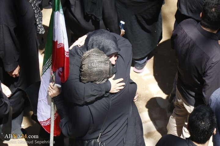 Photos: Funeral ceremony Martyr Hamed Khairollahi held in Tabriz