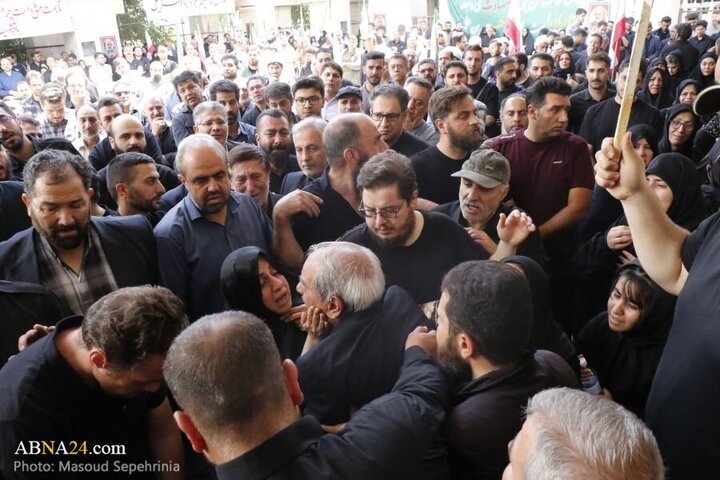 Photos: Funeral ceremony Martyr Hamed Khairollahi held in Tabriz