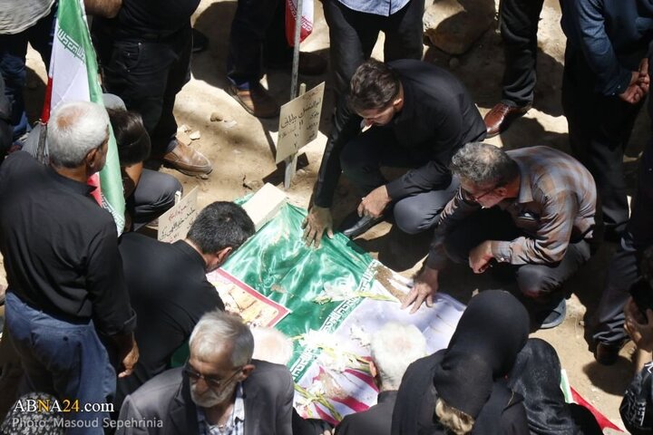 Photos: Funeral ceremony of 2 child martyrs of Zionist regime attacks held in Tabriz