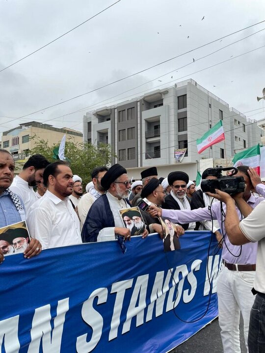 rally in Pakistan