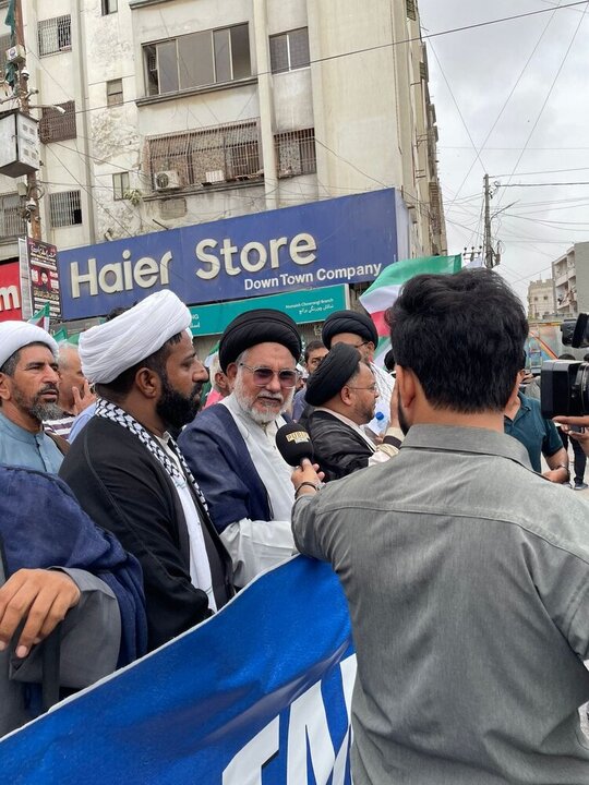 rally in Pakistan