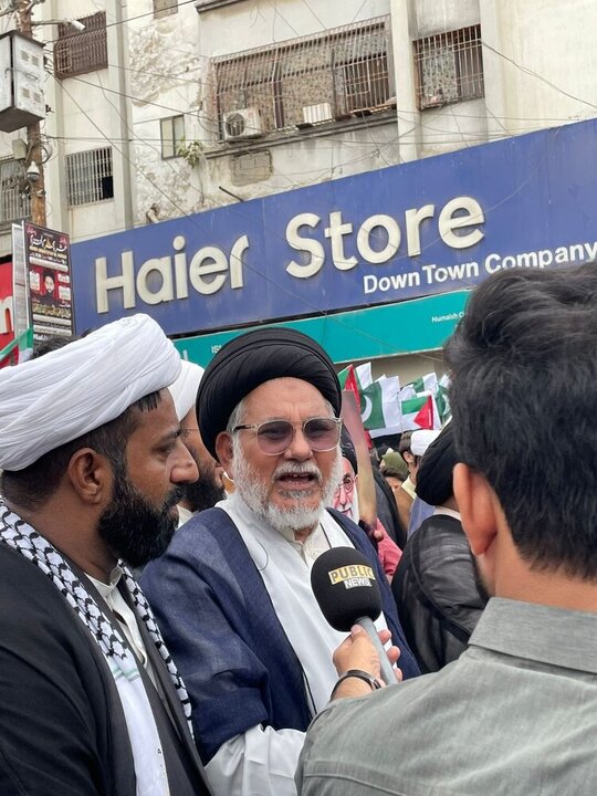 rally in Pakistan
