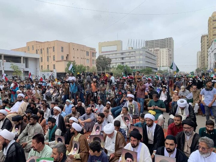 rally in Pakistan