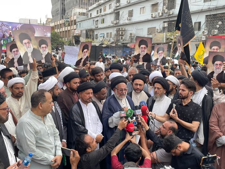 rally in Pakistan