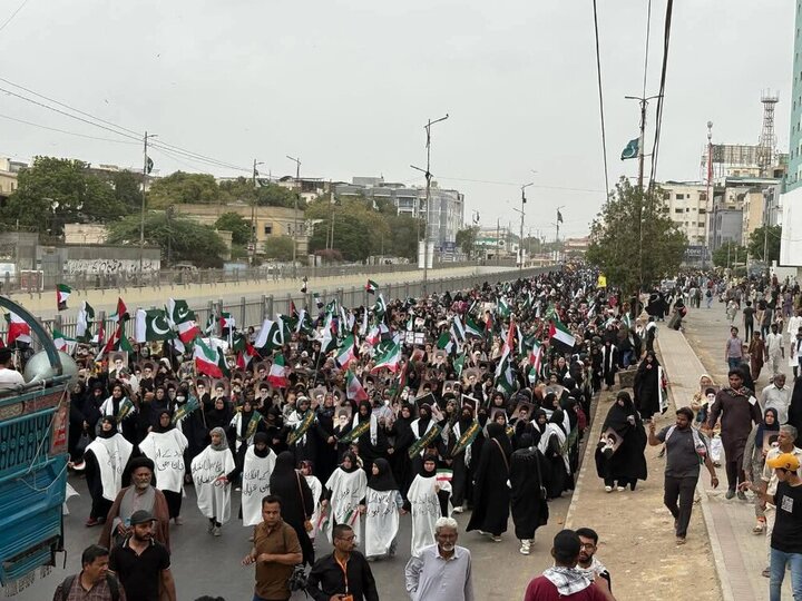 rally in Pakistan