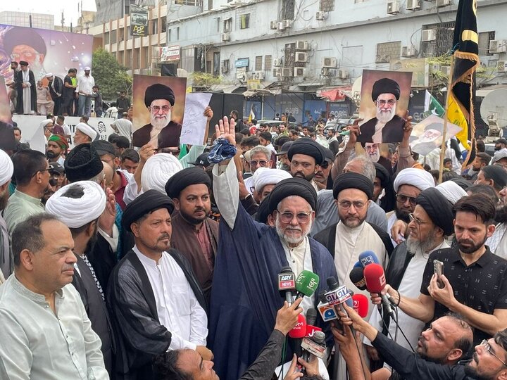 rally in Pakistan