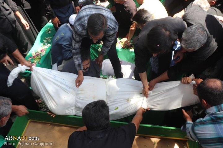 گزارش تصویری | تشییع پیکر ۶ شهید مدافع وطن در شهرضا اصفهان