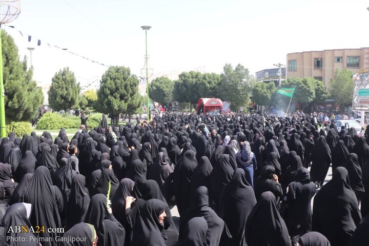 گزارش تصویری | تشییع پیکر ۶ شهید مدافع وطن در شهرضا اصفهان