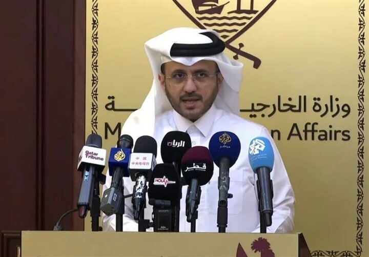 یک مقام نظامی قطری : یک موشک در پایگاه العدید فرود آمده است
