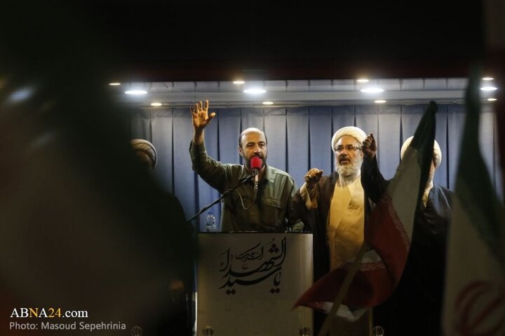 Photos: Tabriz people gather in support of Iranian Armed Forces