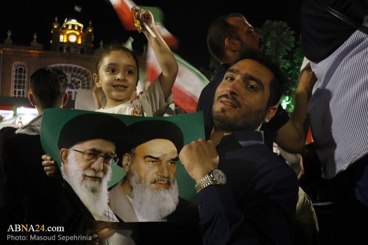 Photos: Tabriz people gather in support of Iranian Armed Forces