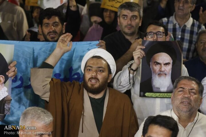 Photos: Tabriz people gather in support of Iranian Armed Forces