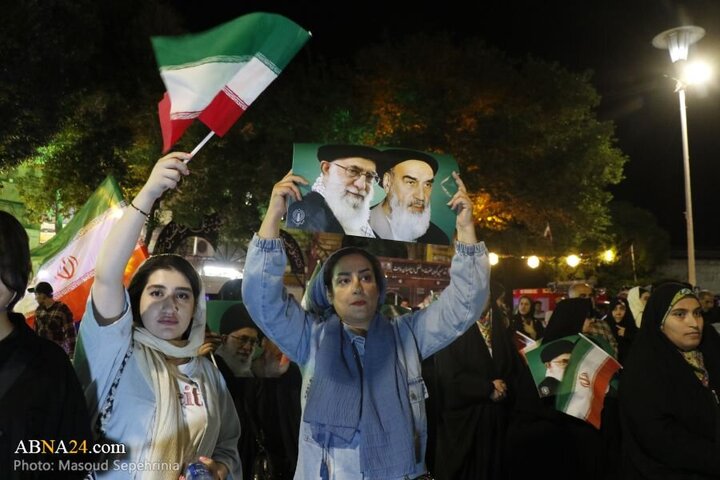 Photos: Tabriz people gather in support of Iranian Armed Forces