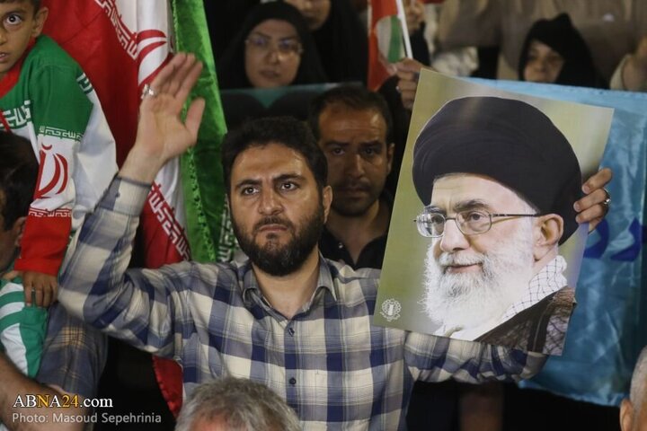 Photos: Tabriz people gather in support of Iranian Armed Forces