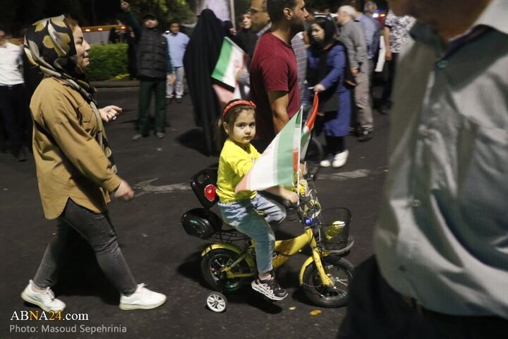 Photos: Tabriz people gather in support of Iranian Armed Forces