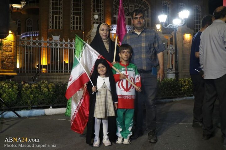 Photos: Tabriz people gather in support of Iranian Armed Forces