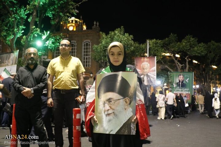 Photos: Tabriz people gather in support of Iranian Armed Forces