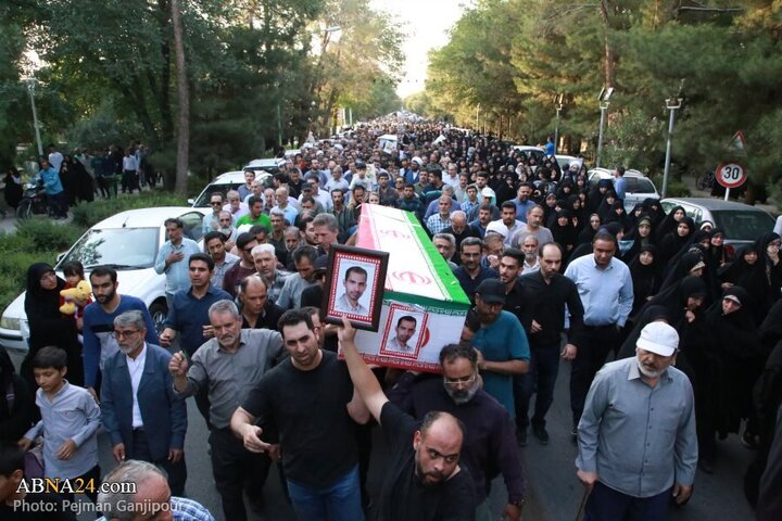 Photos: Funeral of 13 Iranian martyrs over Zionist regime attacks held in Isfahan