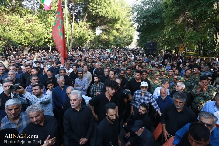 Photos: Funeral of 13 Iranian martyrs over Zionist regime attacks held in Isfahan