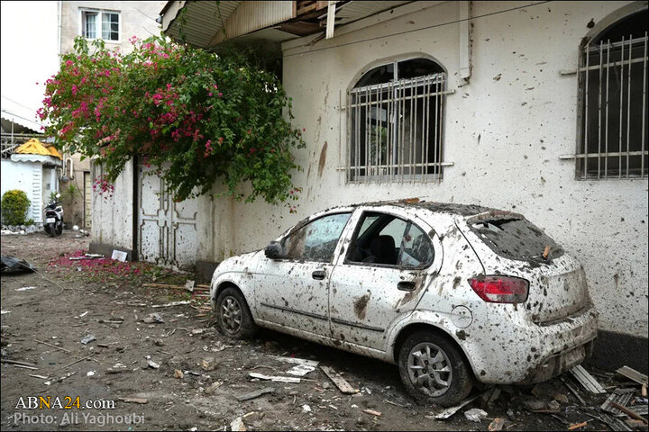Photos: Israel's criminal attack on Astaneh-ye Ashrafiyeh