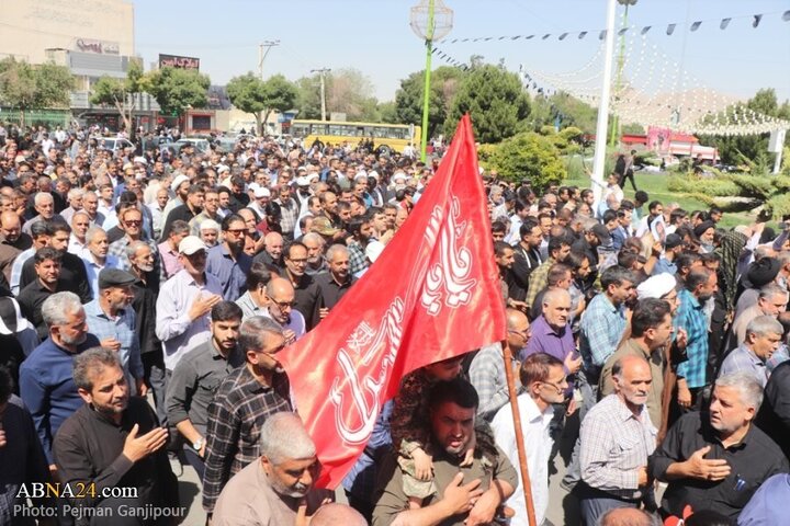 Photos: Funeral of 6 martyrs defending homeland held in Shahreza, Isfahan
