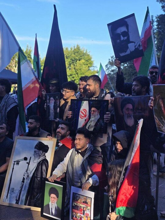 Photos: Afghan immigrants support Iran in Sydney, Australia