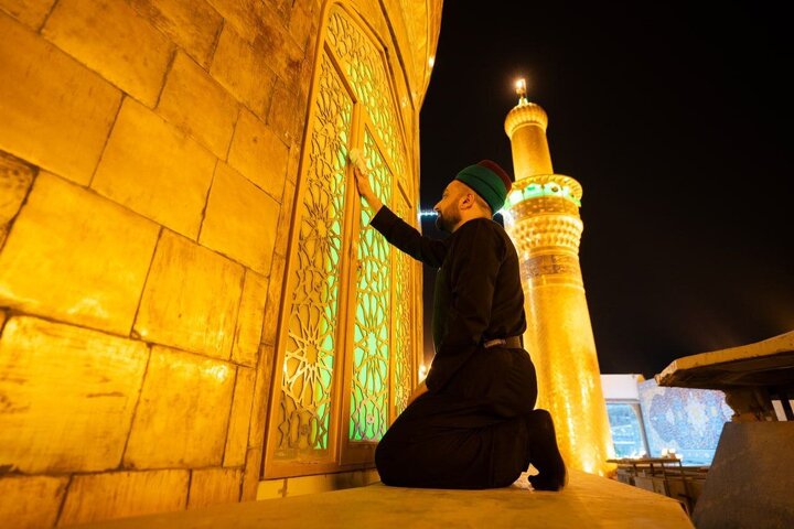Photos: Dust-cleaning golden dome of Imam Hussain Shrine on eve of Muharram