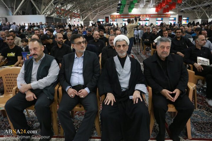 مراسم بزرگداشت شهدای حملات رژیم صهیونیستی در شهر اصفهان