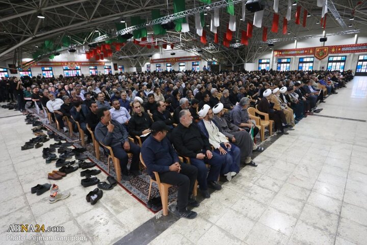 مراسم بزرگداشت شهدای حملات رژیم صهیونیستی در شهر اصفهان