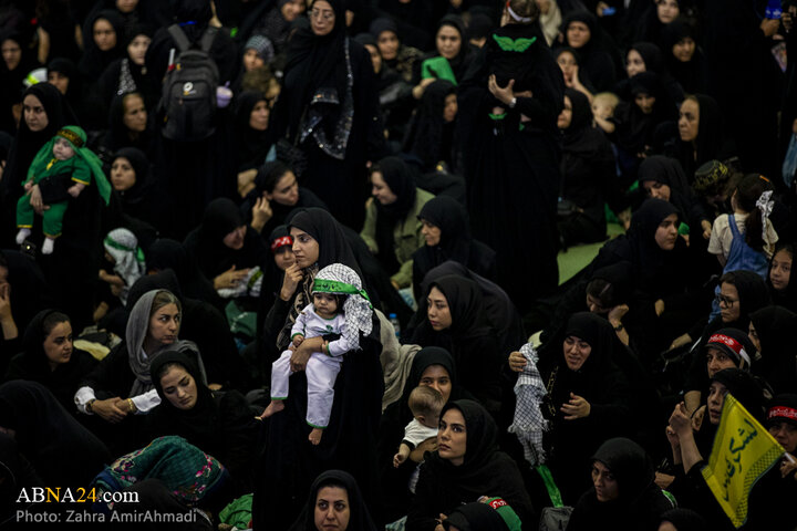مراسم شیرخوارگان حسینی در مصلی امام خمینی(ره) شهر تهران