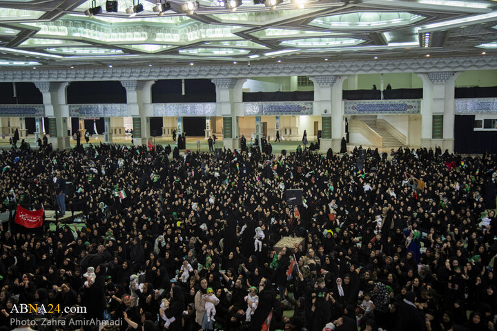 مراسم شیرخوارگان حسینی در مصلی امام خمینی(ره) شهر تهران