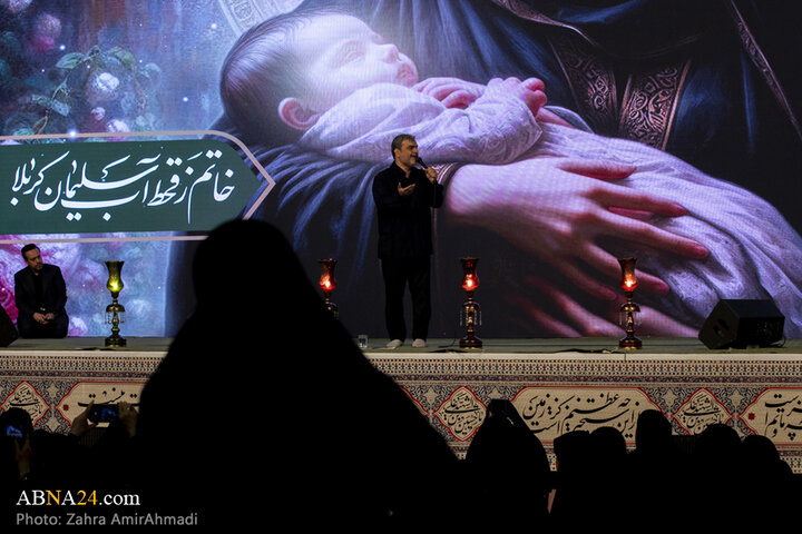 مراسم شیرخوارگان حسینی در مصلی امام خمینی(ره) شهر تهران