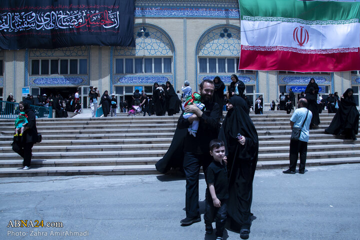 مراسم شیرخوارگان حسینی در مصلی امام خمینی(ره) شهر تهران