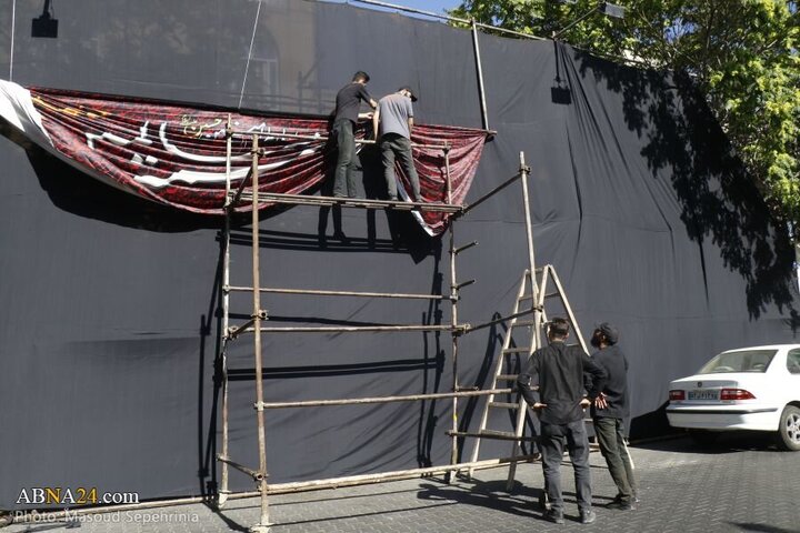 Photos: Tabriz people prepare for month of Muharram