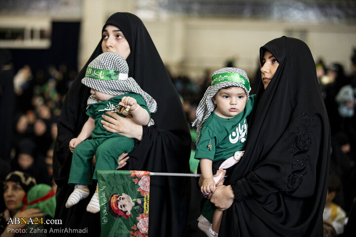 Photos: Hosseini Infants ceremony held at Imam Khomeini Mosalla in Tehran