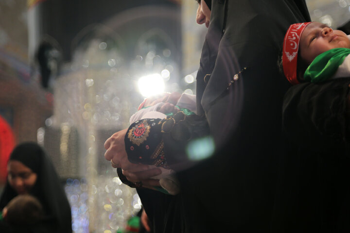 Photos: Hosseini Infants ceremony held at Imam Reza holy shrine